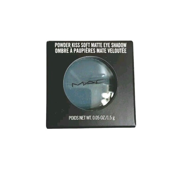 MAC Powder Kiss Soft Matte Eye Shadow Good Jeans 0.05 Oz 1.5 G New in Box - Picture 1 of 5